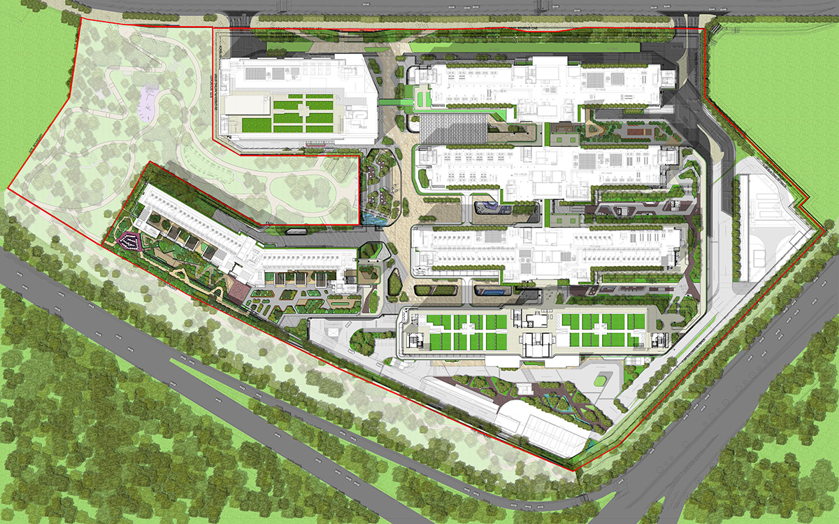 Woodlands Hospital landscape photo 10